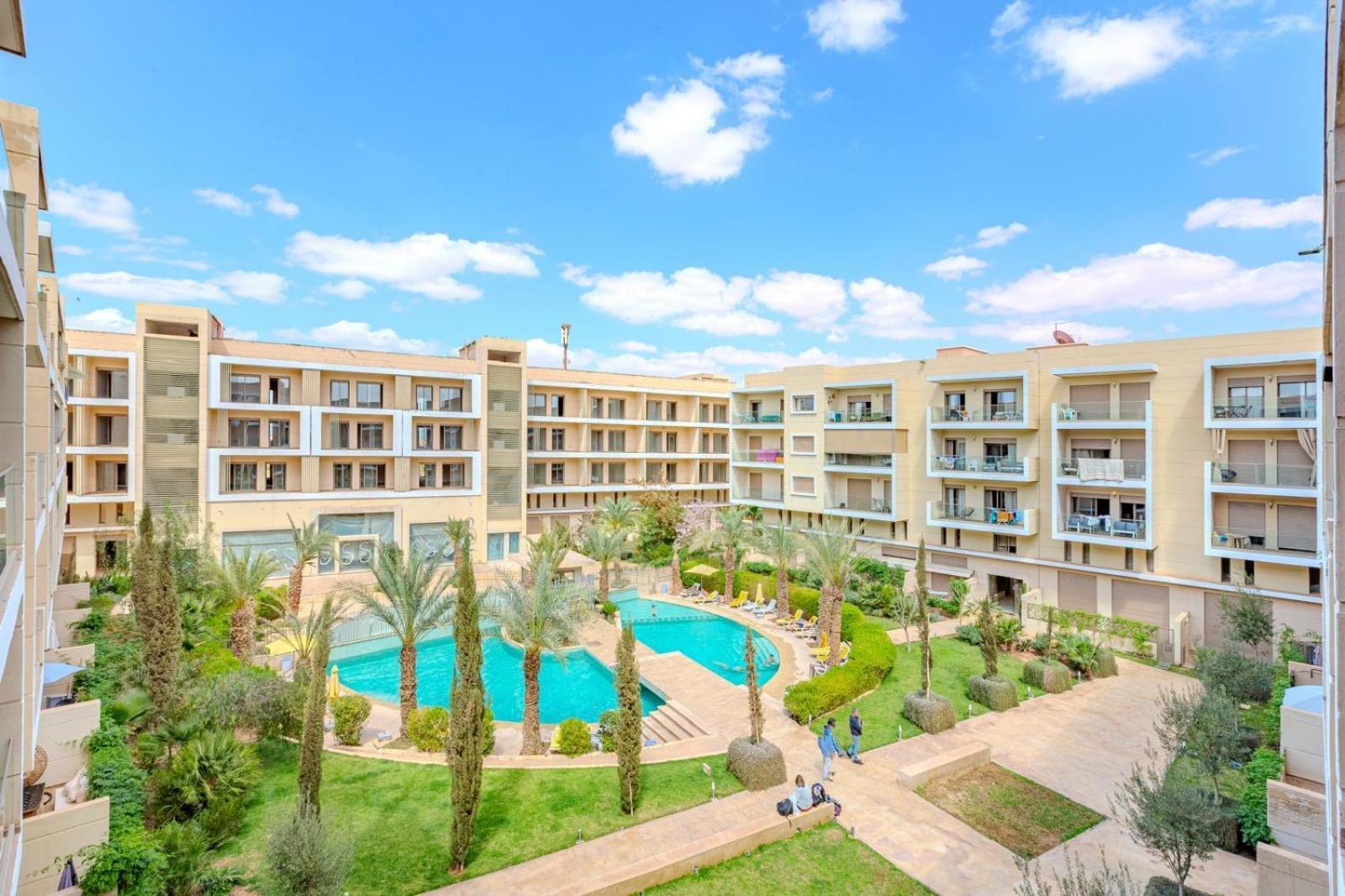 Royal Deluxe Diamond - Marrakech, Luxe Pool View Lejlighed Marrakesh Eksteriør billede